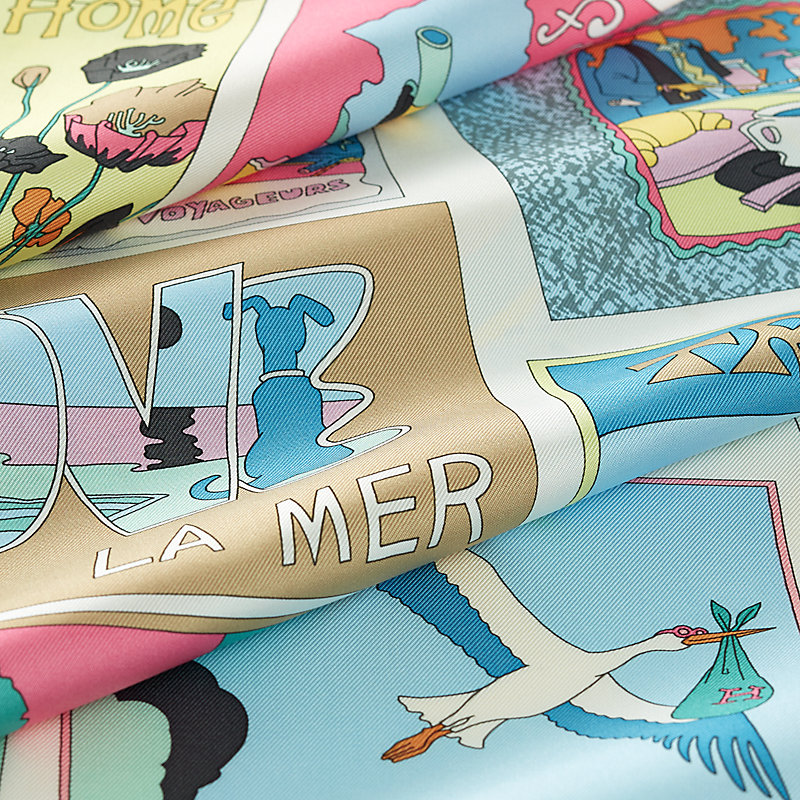 HERMES 2026SS 新作 カレ90 お気に入りの場所 新品タグ付き♪ カレ 90 《お気に入りの場所》 | Hermès - エルメス-公式サイト